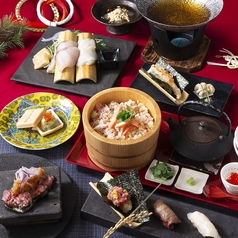 難波ちょうつがひのコース写真