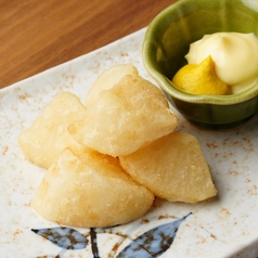 煮出し大根の唐揚げ