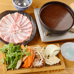 豚バラの味噌すき鍋