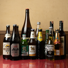 豊富なドリンクメニュー