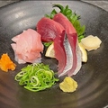 料理メニュー写真&nbsp;刺身3種盛り合わせ