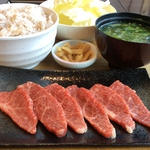 A5ランクオリーブ牛焼肉ランチ(1,330円)  