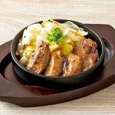 マグロ頬肉鉄板焼き