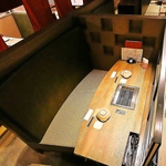 デートにおすすめのカップルシートも完備！接待、合コン、ご家族でのご利用にも◎