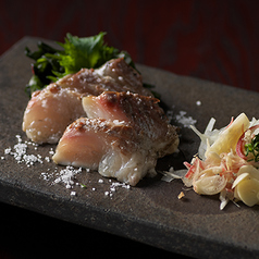 生姜真鯛　藁焼き