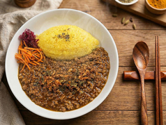 大豆ミートの薬膳マーボーカレー
