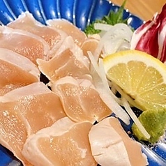 朝挽きささみの霜造り
