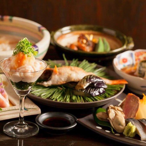 日本酒好きの心をくすぐる銘酒が多彩！産直鮮魚やおばんざいとご一緒にどうぞ