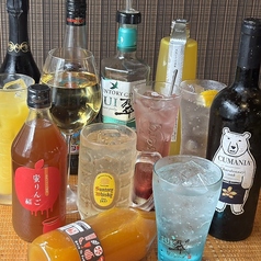 宴会や女子会に映える多彩なドリンクをご用意♪