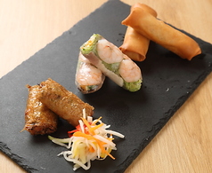 春巻き食べ比べ3種盛り