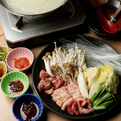 大山鶏の贅沢麻辣湯鍋(1人前)