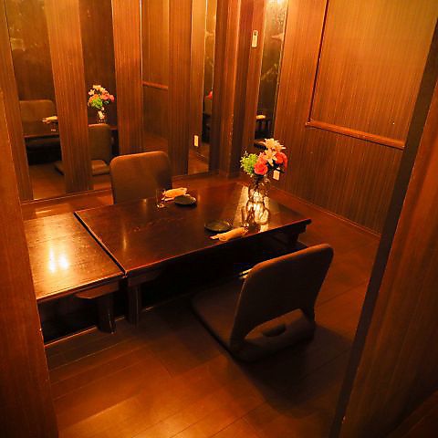 店内全て完全個室！記念日や女子会など様々なシーンに♪