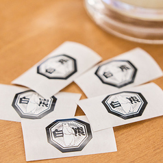 【常連様の証】しろくまシールでドリンクがサイズアップ