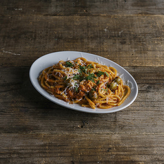 プッタネスカ　生パスタ　ピチ