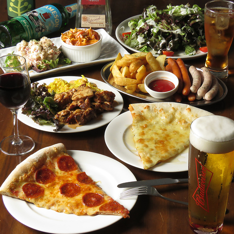 柏　貸切　飲み放題　ピザ　忘年会　新年会　ランチ　昼のみ　女子会　デート　