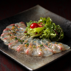 生姜真鯛　カルパッチョ