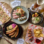 貸切も対応可能♪大人数での宴会にもご対応可能！宴会にぴったりな飲み放題付きコースもご用意あり！