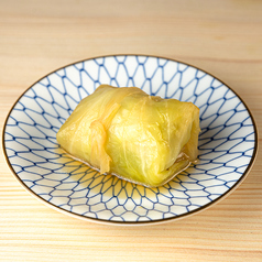 【ロールキャベツ】肉の旨みとキャベツの甘味がおでん出汁とマッチします！