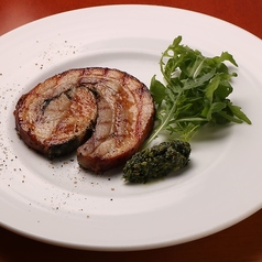 ポルケッタの炭火焼き サルサ・ヴェルデ