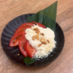 トマトのクリームチーズ白和え