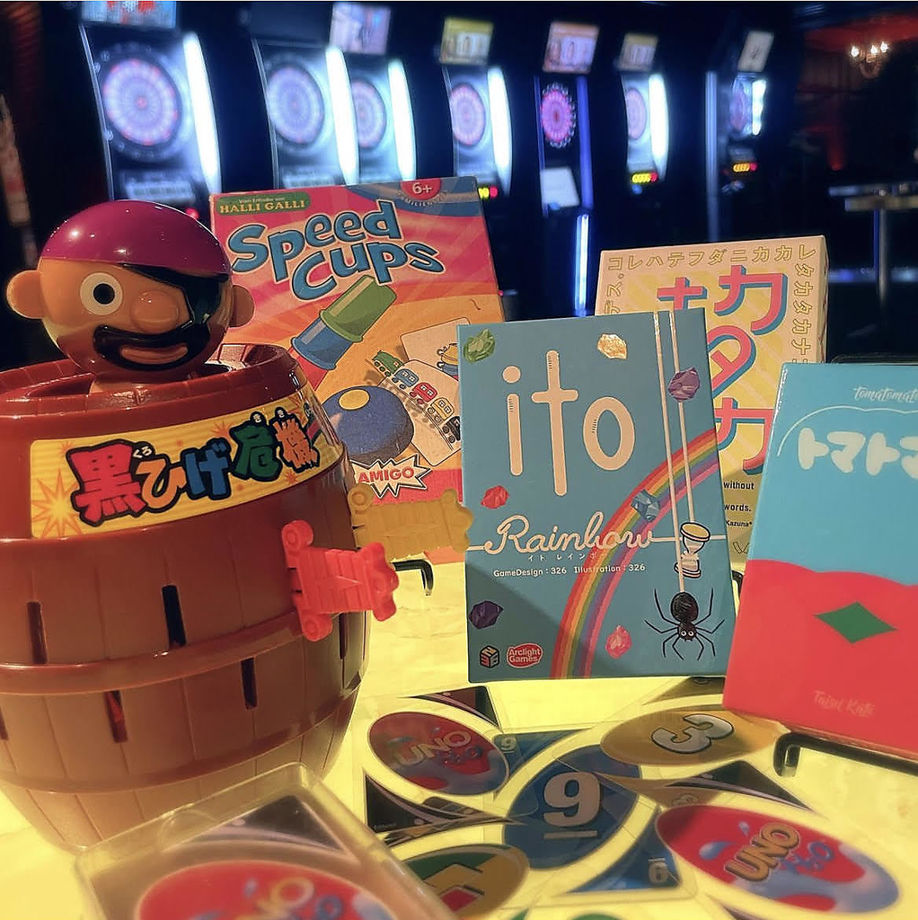 ダーツは全11台完備！