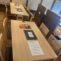 居心地の良い店内