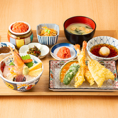 ”得”ミニ海鮮丼と選べるおかず定食