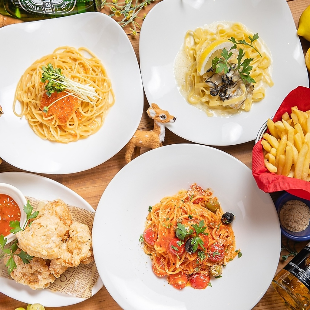 自家製ソースが決め手！季節食材と絡み合う、シェフ自慢の本格イタリアンパスタ。