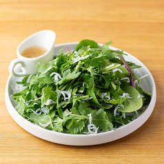 釜揚げしらすとパクチーのサラダ