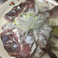 白身魚のカブト酒蒸し