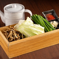 野菜セット　スープ付き