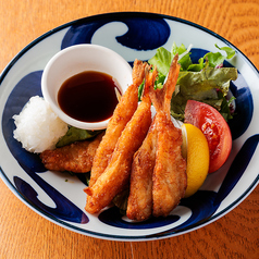 ふぐの唐揚げ　おろしポン酢で
