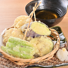 野菜天ぷら盛り合わせ
