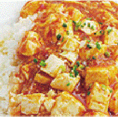 中華丼／エビ玉子チリソース丼／マーボー豆腐丼