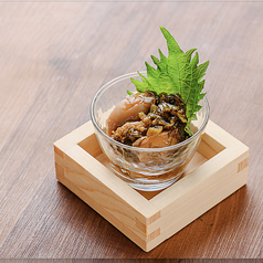 自家製つぶ貝わさび