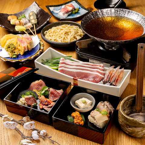 京鴨×京野菜×京地酒をランチでもディナーでも心ゆくまで堪能できる和食居酒屋です♪