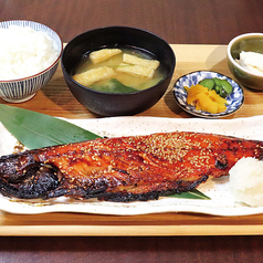 さばみりん干し定食