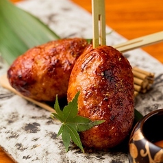 照り焼きつくね 月見添え(2本)