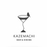 BAR&DINING KAZEMACHIロゴ画像