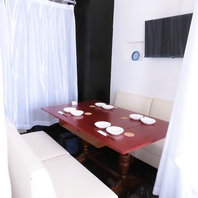 女子会にピッタリの空間♪