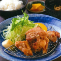 料理メニュー写真&nbsp;鶏の唐揚げ定食
