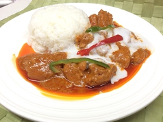 鶏肉のレッドカレー炒めご飯