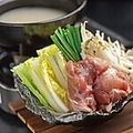 料理メニュー写真&nbsp;ねぎと地鶏の白湯鍋