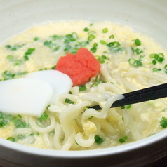 ふわふわ玉子と明太子うどん