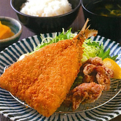 あじ唐定食