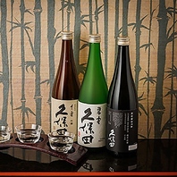 厳選された日本酒・焼酎
