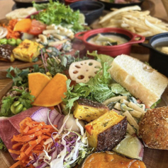 【ランチ食べ放題】農園の台所ビュッフェ　1600円～