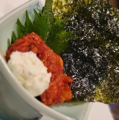 チャンジャクリームチーズ