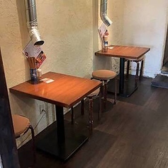 2名×1卓、4名×1卓、6名×1卓完備しております◎