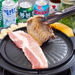 当店自慢の絶品サムギョプサルはアラカルトでもコースでもお楽しみいただけます◎是非ご賞味下さい♪